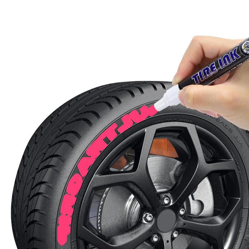 Car Tire Paint Marker – Durable Waterproof Ink Pen for Rubber & Wheel Lettering - Image 11