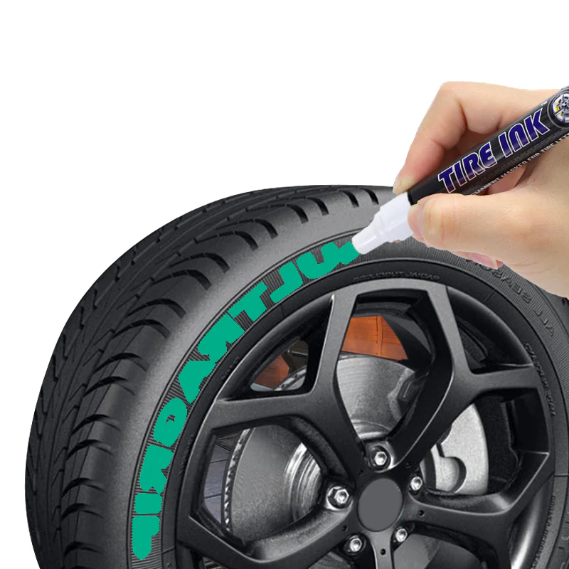 Car Tire Paint Marker – Durable Waterproof Ink Pen for Rubber & Wheel Lettering - Image 12