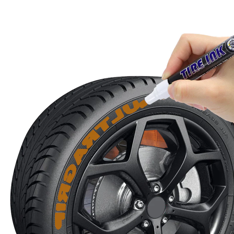 Car Tire Paint Marker – Durable Waterproof Ink Pen for Rubber & Wheel Lettering - Image 9