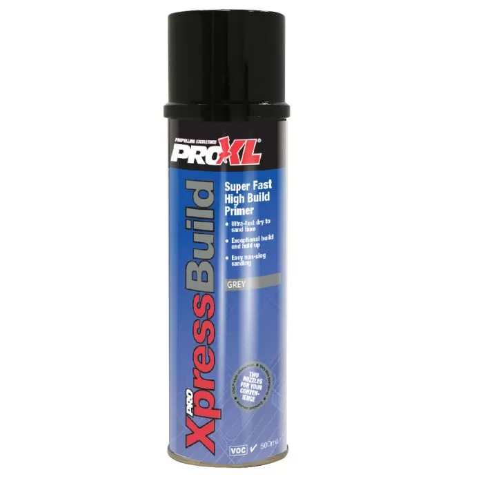 ProXL XpressBuild High Build Black Primer 500ml Aerosol