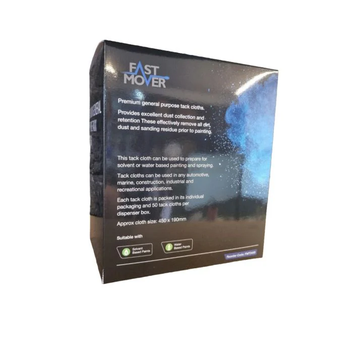 Tack cloths 45 x 20cm. Suitable for water & Solvent based paints - Image 3